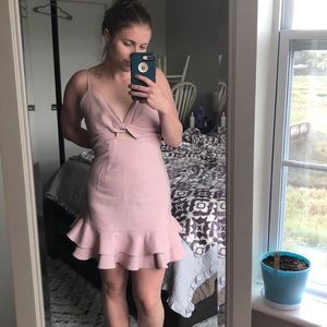 Blush pink dress